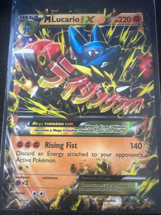 M Lucario EX - Furious Fists