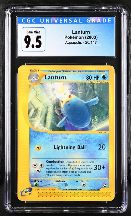 Lanturn Aquapolis - CGC GEM MINT 10