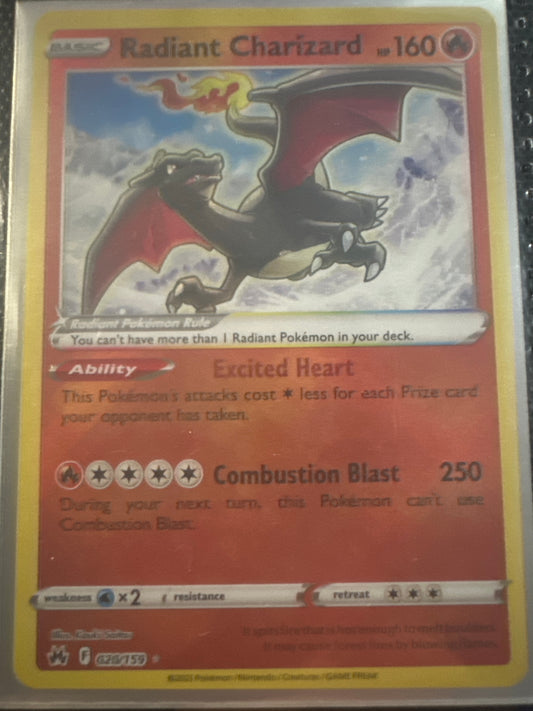 Radiant Charizard - Crown Zenith Holo
