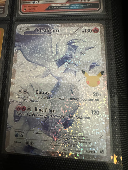 Reshiram Holo Celebrations Classic Collection