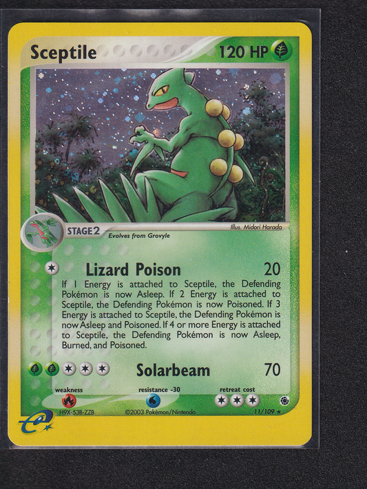 Sceptile - Ruby & Sapphire e-Reader Holo